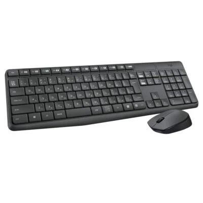 LOGICOOL Wireless Mouse + Keyboard set MK235 USB for Chrome OS/Windows NEW - Image 1 of 4