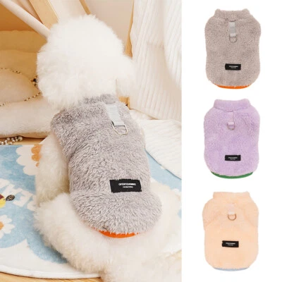 Warm Fleece Dog Sweater Pullover for Small Dogs Puppy Vest Coat Winter Chihuahua - Bild 1 von 4