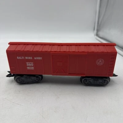 MARX O GAUGE BALTIMORE & OHIO RED BOXCAR B&O #467110 - EX+++ - Image 1 of 4