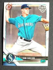 **LIQUIDATION** 2018 TOPPS BOWMAN HOLIDAY SAM CARLSON # TH-SC SEATTLE - Picture 1 of 2