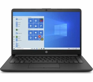HP Notebook 14-cf2517sa 14" Intel® Pentium® Gold 6405U 4GB RAM, 128 GB HD-schwarz - Bild 1 von 6