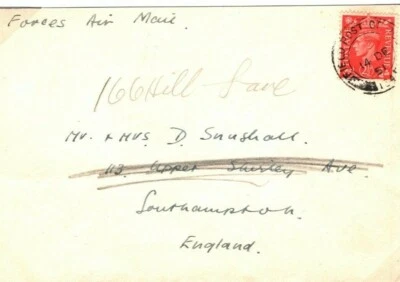 GB военный чехол Кипр FPO Саутгемптон 1951{samwells-обложки} SE3 - Изображение 1 из 4