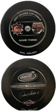 2007 CALDER CUP FINALS HAMILTON BULLDOGS VS HERSHEY BEARS AHL GAME THREE PUCK