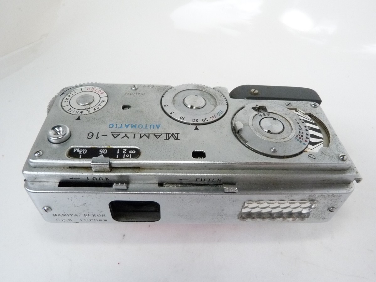 Mamiya 16mm (10x14mm) Vintage Subminiature Cameras for sale