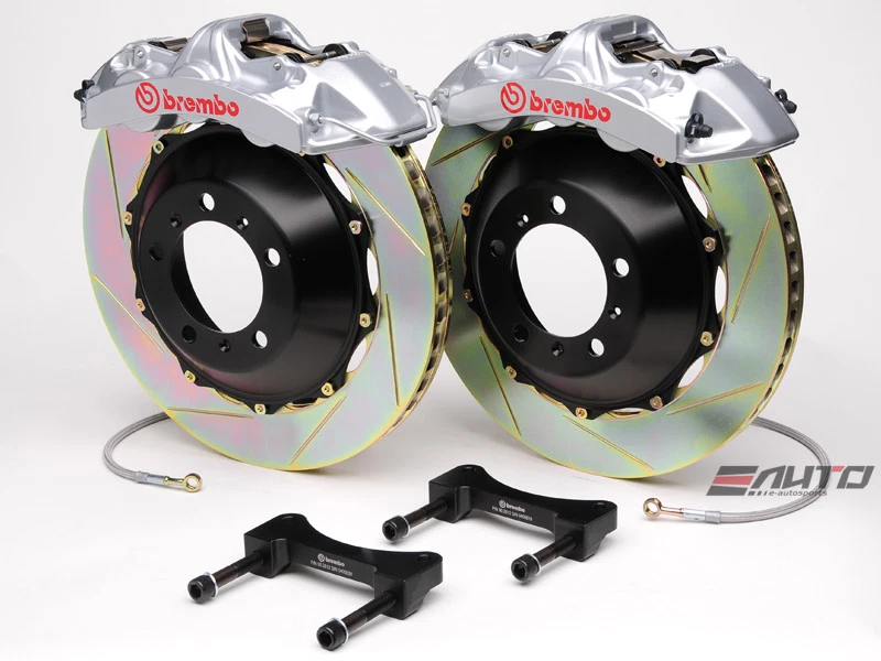 Brembo Front GT BBK Brake 6pt Silver 355x32 Slot Disc for G35 G35S G37 G37S 370Z - Image 1 of 1
