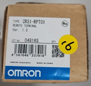 Nuovo MODULO TERMINALE REMOTO OMRON CRS1-RPT01 Dalfuku Impilatore Automazione - Foto 1 di 3