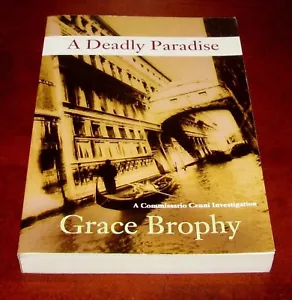 A Deadly Paradise ARC Grace Brophy 1st Ed Uncorrected Proof Rare Mystery - Imagen 1 de 7