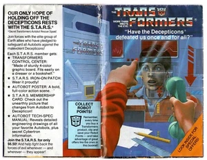 Vintage 1985 Hasbro G1 Transformers Fold Out Action Figure Catalog Order Form - Picture 1 of 4