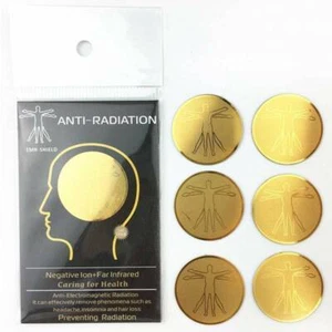 1/5/10x Anti Strahlenschutz Handy Aufkleber Abschirmung Strahlung Anti-strahlung - Zdjęcie 1 z 13