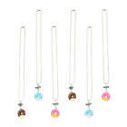 6 Pcs Necklace Plastic Miss Child Friendship Necklaces Jewelry for Kids