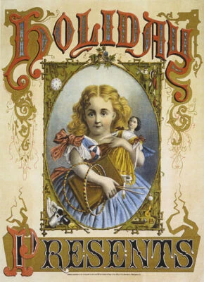 REPUESTOS DE VACACIONES NIÑA NIÑA MUÑECA JUGUETES LIBRO VINTAGE PÓSTER REPRO Foto 1 de 3