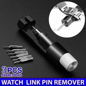 Link Remover Tool Metal Adjuster Watch Strap Link Bracelet Split Pin Removal Kit - Bild 1 von 8