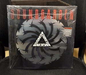 Soundgarden Badmotorfinger 25th Ann Silver Vinyl Etched Lenticular Sealed 2LP - Picture 1 of 3