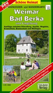 Wanderkarte Weimar, Bad Berka und Umgebung" - 1:35 000 Verlag Dr. Barthel - Bild 1 von 1