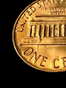 1970 D Lincoln Memorial Cent Obv/Rev Die Clash Die Chips Die Break Rev Errors - Picture 1 of 11