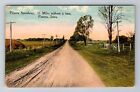 Panora Ia-Iowa, Panora Speedway, Racing, Vintage Postcard