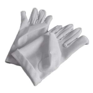 1Pair Kid Gloves White Short Satin Feel Hold Flower Lot W4Z5 Dance Z4 Fo New\ - Bild 1 von 8