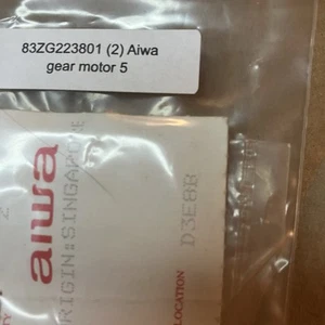 Aiwa 83ZG223801 Getriebemotor - 2er Set - OEM Ersatz - Bild 1 von 1