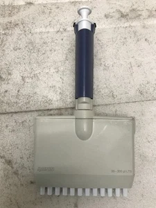 Rainin Pipet-Lite / 200-200ul LTS / 12-Channel Adjustable Spacer - Picture 1 of 6