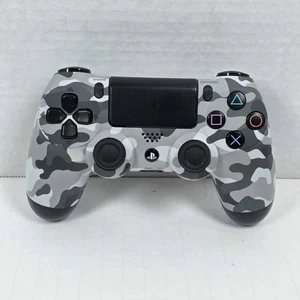 PlayStation 4 PS4 Dualshock White Camo Wireless Controller OEM Tested Working - Picture 1 of 8