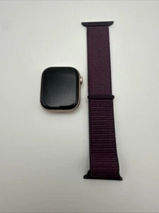 Apple Used Watch Series 10 42mm Rose Gold Alu Plum Sport Loop GPS-Unlocked - Photo 1 sur 6