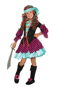 DISFRAZ HALLOWEEN PIRATA NIÑA CARAMELO SALADO DISFRAZ PIRATA - Imagen 1 de 2
