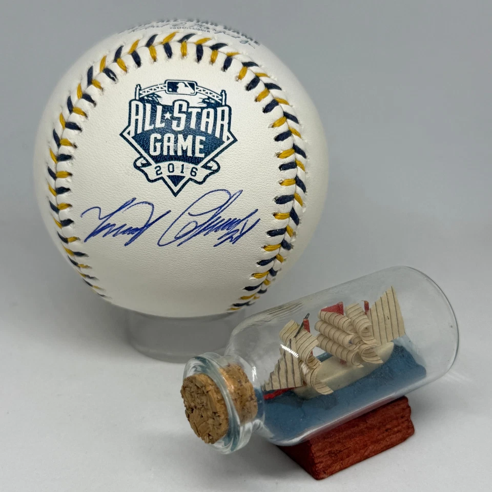 Miguel Cabrera signed Rawlings 2016 All Star Logo Baseball JSA HOF Auto A3964 - Image 1 of 1