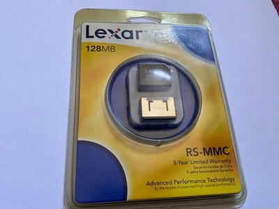 1pc 128MB RS-MMC SD memory card for SD NIKON  Canon & Kodak SD Cameras - Image 1 of 4