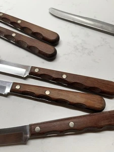 Case XX Edelstahlkappe 254 Steakmesser 8er Set, gewellter Griff - Bild 1 von 2