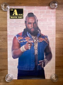 Póster de Mr. T ** The A-Team Wants You** de 1980 - Imagen 1 de 8