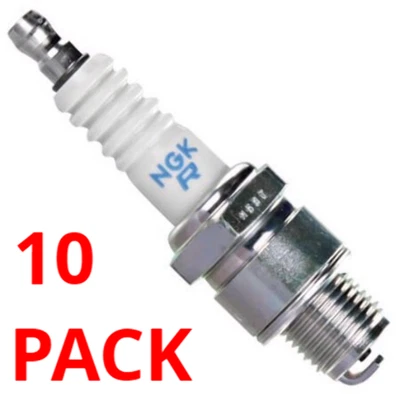 10 Spark Plug BR7HS-10 NGK 1098 Yamaha Tohatsu Suzuki Mercury Johnson Evinrude - Image 1 of 4