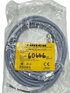 JUEGO DE CABLES TURCK RK 4.4T-10 NÚMERO DE IDENTIFICACIÓN DE UN SOLO EXTREMO: U2173 - Imagen 1 de 5