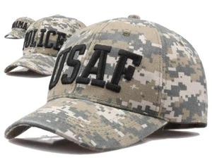 Mens Baseball Cap Snapback Military Baseball Cap Casual Sports Camo - Picture 1 of 5