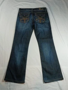 Kut From The Cloth Jeans Kate Low-rise Bootcut Triangle Pockets 31 × 30 Womens 6 - Picture 1 of 8