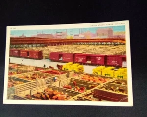 AK Union Stock Yards Chicago 1949 - Bild 1 von 4