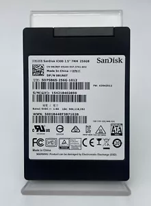 SanDisk SSD X300 2.5" 256GB SD7SB6S-256G-1012 081R6T SATA III TESTED FREE SHIP! - Picture 1 of 3