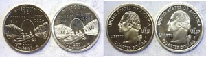 2003-S Missouri Statehood Quarter Silver & Clad Proofs 2 Coin Set - Picture 1 of 3