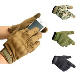 Cycling Gloves Full Finger Hunting Gloves Touch Screen Water Resistant Gloves - Picture 1 of 13