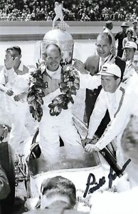 Parnelli Jones auto/signed 4x6 photo Indy 500 Racing Legend Rare COA LOOK!