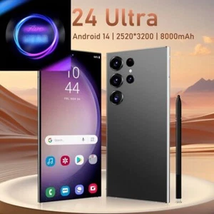 S24 Ultra Smartphone 7.3” Factory Unlocked Android 14 Cellphones New - Zdjęcie 1 z 24
