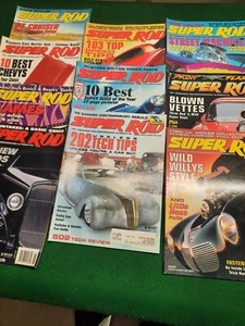 Super Rod Magazine Lot of (11)  from 2000 and 2001 - Picture 1 of 12