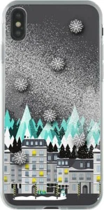 coque protection antichoc let it snow pour apple iphone X / XS hard case - Photo 1 sur 1