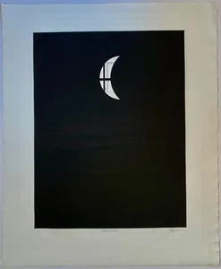 Patrick Hughes (b. 1939) Signed Etching & Aquatint "Moon Room" c.1980 #49/90 - Picture 1 of 6