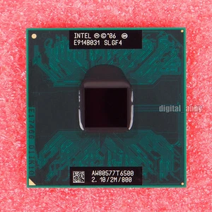 Intel Core 2 Duo T6500 2.1 GHz Dual-Core CPU Processor SLGF4 AW80577T6500 - Picture 1 of 1