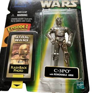 Figura de acción Star Wars Power of the Force C-3PO con brazo extraíble FlashBack foto - Imagen 1 de 16