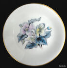 Royal Worcester Pin Dish Coaster Dorchester Pattern Blue Flowers 4in Unused