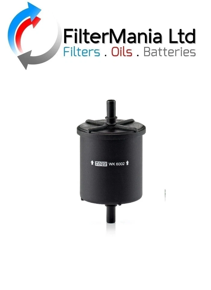 Filtro de combustible MANN WK6002 (Citroen, Nissan, Peugeot, Renault, Vauxhall) Foto 1 de 1