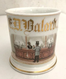 Antiker Beruf Rasiertasse Saloon Keeper - Bild 1 von 8