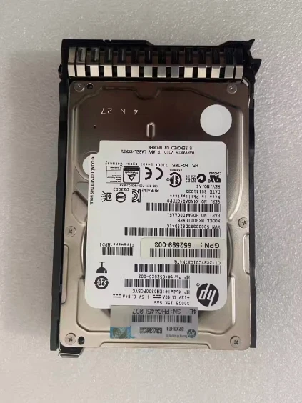 HP 300GB 2.5" SAS 6GB/s 15K 32MB HDD in Caddy 653960-001 652625-002 652611-B21 - Image 1 of 1