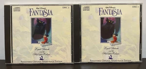 STOKOWSKI - Disney's Fantasia Volume 1 & 2 (1990) - Compact Disc CD - EX Cond - Picture 1 of 4